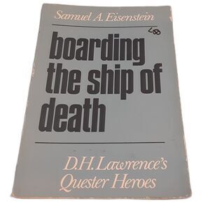 Boarding of the Ship of Death Samuel Eisenstein paperback 1974